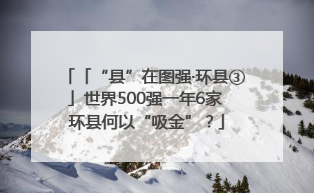 「“县”在图强·环县③」世界500强一年6家 环县何以“吸金”？