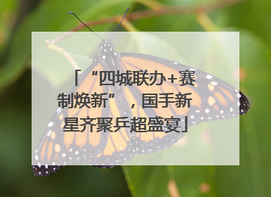 “四城联办+赛制焕新”，国手新星齐聚乒超盛宴