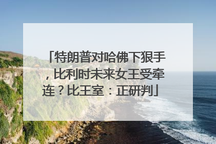 特朗普对哈佛下狠手，比利时未来女王受牵连？比王室：正研判