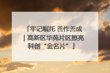 牢记嘱托 善作善成｜高新区华苑片区擦亮科创“金名片”