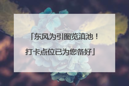 东风为引图览滇池！打卡点位已为您备好