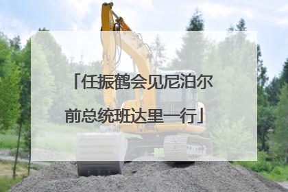 任振鹤会见尼泊尔前总统班达里一行