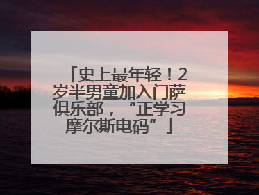史上最年轻！2岁半男童加入门萨俱乐部，“正学习摩尔斯电码”