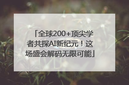 全球200+顶尖学者共探AI新纪元！这场盛会解码无限可能