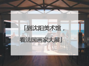 到沈阳美术馆，看法国画家大展