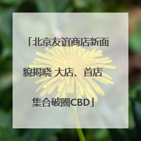 北京友谊商店新面貌揭晓 大店、首店集合破圈CBD