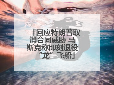 回应特朗普取消合同威胁 马斯克称即刻退役“龙”飞船