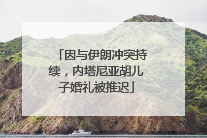 因与伊朗冲突持续，内塔尼亚胡儿子婚礼被推迟