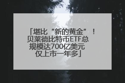 堪比“新的黄金”！贝莱德比特币ETF总规模达700亿美元 仅上市一年多