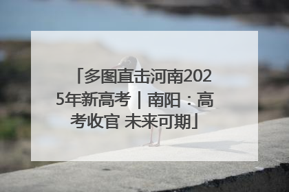 多图直击河南2025年新高考｜南阳：高考收官 未来可期