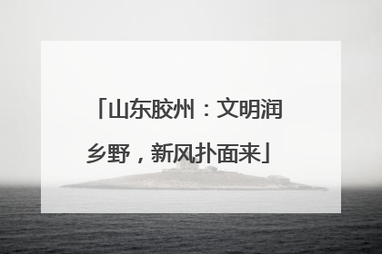 山东胶州：文明润乡野，新风扑面来