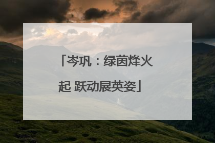 岑巩：绿茵烽火起 跃动展英姿