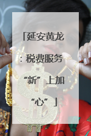 延安黄龙：税费服务“新”上加“心”