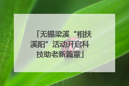 无锡梁溪“相扶溪阳”活动开启科技助老新篇章
