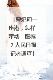 曹妃甸一座港，怎样带动一座城？人民日报记者调查