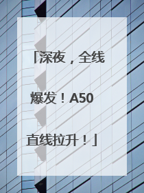 深夜，全线爆发！A50直线拉升！