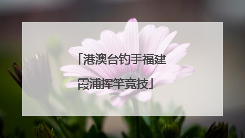 港澳台钓手福建霞浦挥竿竞技