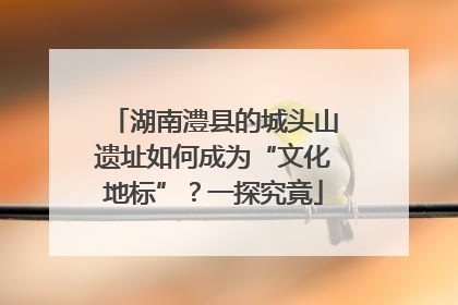 湖南澧县的城头山遗址如何成为“文化地标”？一探究竟