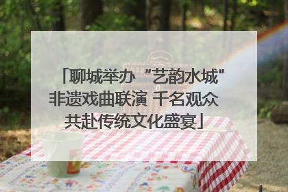 聊城举办“艺韵水城”非遗戏曲联演 千名观众共赴传统文化盛宴