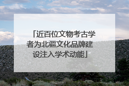 近百位文物考古学者为北疆文化品牌建设注入学术动能