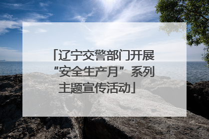 辽宁交警部门开展“安全生产月”系列主题宣传活动