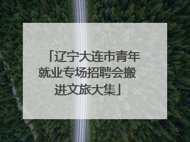 辽宁大连市青年就业专场招聘会搬进文旅大集