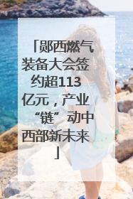 郧西燃气装备大会签约超113亿元，产业“链”动中西部新未来