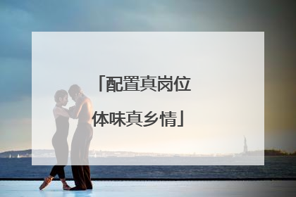 配置真岗位 体味真乡情