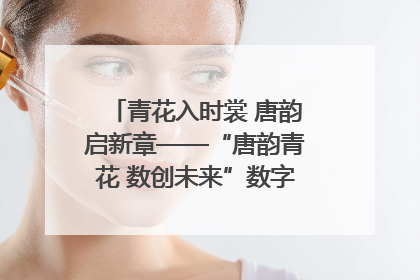 青花入时裳 唐韵启新章——“唐韵青花 数创未来”数字文创设计大赛启幕