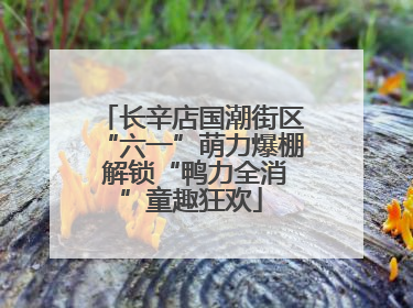 长辛店国潮街区“六一”萌力爆棚 解锁“鸭力全消”童趣狂欢