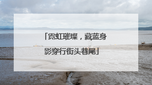 霓虹璀璨，藏蓝身影穿行街头巷尾