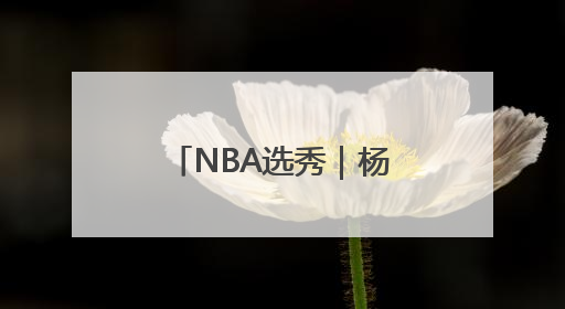 NBA选秀｜杨瀚森试训开拓者