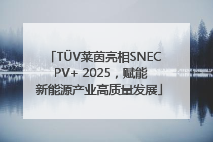 TÜV莱茵亮相SNEC PV+ 2025，赋能新能源产业高质量发展